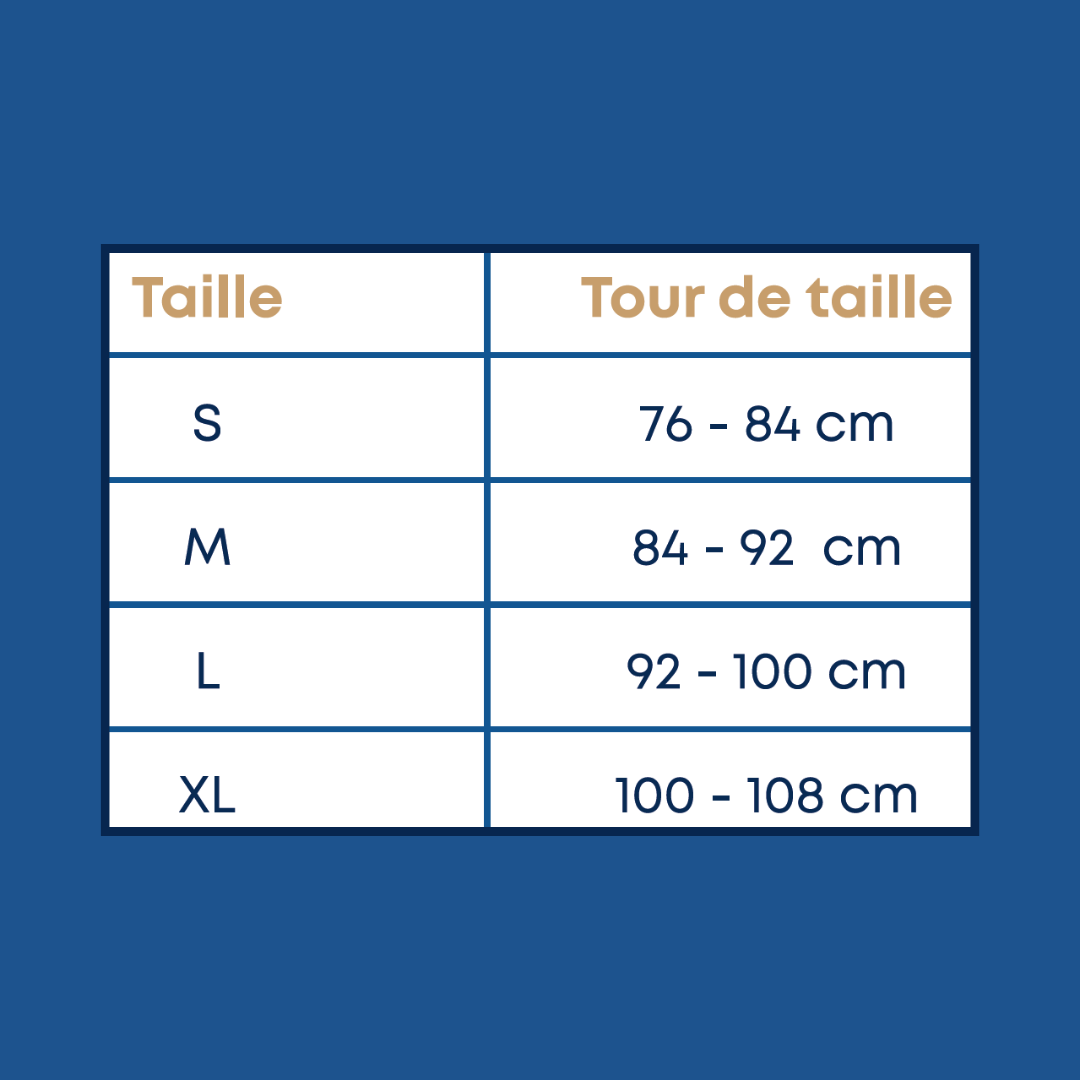 guide tailles 